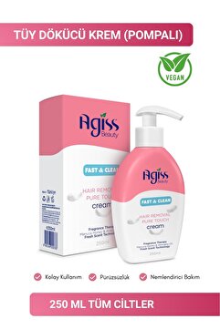 AGISS Tüy Dökücü Krem 250 ml (POMPALI)