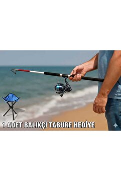 Goocamp CALYPSO 6000 HOBİ KIYI OLTA SETİ +20 PARÇA İĞNE, FIRDÖNDÜ,KLİPSLİ FIRDÖNDÜ HEDİYE