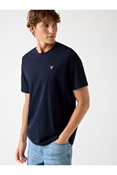 Guess Ss Cn Patch Erkek Regular Fit T-Shirt