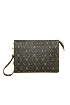 Shkup Kadın Clutch El Çantası Şık Desenli Clutch Fermuarlı Günlük & Abiye Çanta