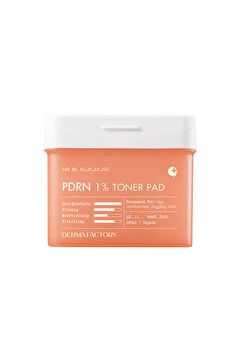 DERMA FACTORY %1 Pdrn Somon DNA ve Hyalüronik Asit İçeren Sıkılaştırıcı Tonikli Ped Toner Pad
