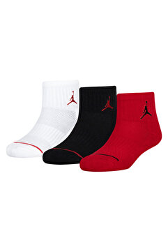 Nike JORDAN JUMPMAN QUARTER 3'LÜ ÇORAP WJ0009 WJ0009-R78