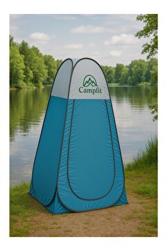 Campfit Giyinme Çadırı, Kamp Duş Tuvalet Çadırı, Soyunma Çadır, Portatif Otomatik Çadır 120x120x190cm