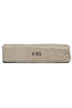 ACUTO Beyaz Seramik Hamuru 6 Kg Kil Seramik Çamuru