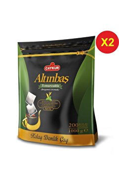 Çaykur Altınbaş Bergamotlu Demlik Poşet Çay 5 Gr 200'lü 2 Paket 400 Adet