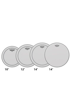 REMO PP-0110-PS ProPack Pinstripe Clear (10-12-14 + 14) | Rock Seti Tom ve Trampet Derileri