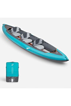 Decathlon Şişme Kano - 2/3 Kişilik - Mavi - 100+