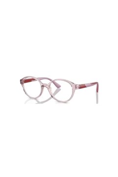 Vogue Junior Vy2025 2942 45ekt (MEDIUM BEDEN) Çocuk Mavi Işık Korumalı Ekran Gözlüğü Şeffaf Rose/sap Kırmızı