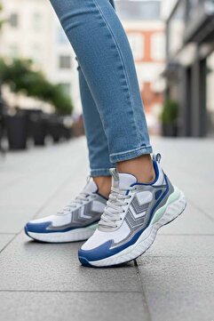 hummel Unisex Sneaker Ayakkabı 900485-7156BLUE/WHITE