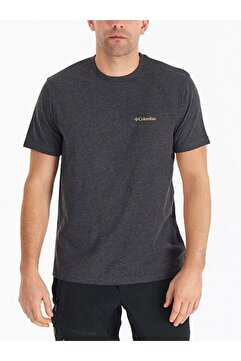 Columbia Erkek Outdoor T-Shırts CS0282 CSC M BASIC SM LOGO BRUSHED SS TEE 9110151012