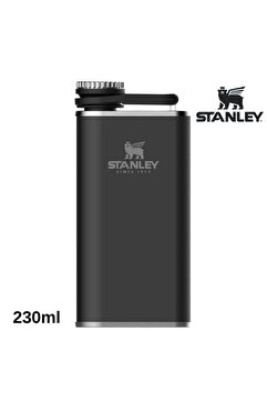 Stanley Classic Easy Fill Wide Mouth Flask Cep Matarası 0.23 LT Termos Matara SİYAH