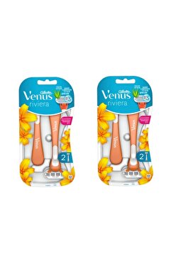 Gillette Venus Riviera Kadın Tıraş Bıçağı 2'li X 2 Paket