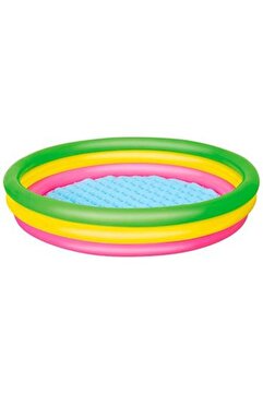 Bestway 51103 Şişme Taban 3 Boğumlu Havuz 152x30 cm