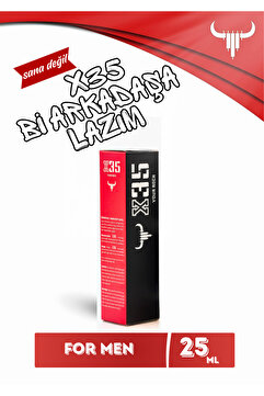 X35 YOUR ROCK Erkek Uzun Deneyim Masaj Sprey - Long Time Massage Sprey Formen 25 Ml- Bi Arkadaşa Lazım