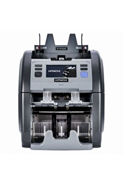 Genel Markalar Hitachi I-Hunter IH-110 Iki Katlı, 20 Ülke Karışık Para Sayma Makinası