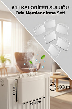 Dükkanönü 6 Adet Air Fresh Panel Kalorifer Suluğu Nem Koruyucu Rz-102