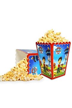 Parti Dükkanım Paw Patrol Mısır Kutusu (8 Adet)
