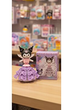 BESTTOYS Kuromi oyuncak bebek prenses dans eden müzikli ışıklı