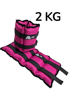 S ZEYREK 2 Kg × 2 Adet Toplam 4 Kg El Ayak Bilek Kas Güçlendiriçi Ağırlık Seti Kum Ağırlık Torbası