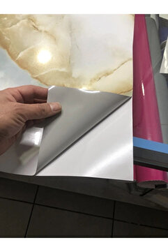 dakik reklam Yapışkanlı Folyo Mutfak Dolap Ve Mobilya Kaplama Folyosu Parlak Beyaz