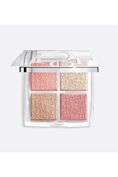 Dior BACKSTAGE YÜZ PALETİ-4 ultra parlak highlighter ve allık tonu-003 Pearly Peach Glow 15G