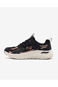 Skechers ARCH FIT 2.0 Kadın Siyah / Pembe Altin Spor Ayakkabı 150332 BKRG