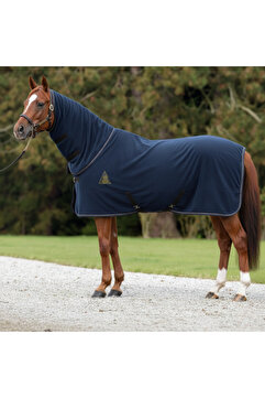 ATEX BİNİCİLİK Boyunluklu Polar Blanket Lacivert 100 İle 160 Beden Arası Ölçüler