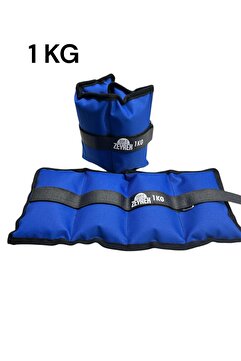 S ZEYREK 1kg×2 Adet Toplam 2 Kg El Ayak Bilek Kas Güçlendiriçi Ağırlık Seti Kum Ağırlık Torbası