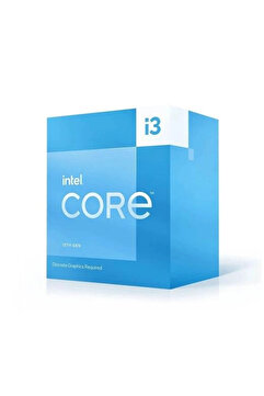 Intel Core i3 13100F 3.40GHz 4 Çekirdek 12MB Önbellek LGA1700 Soket 10nm Kutulu Box İşlemci