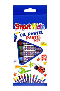 Genel Markalar Smart Kıds 3557 Pastel Boya 12 Renk – 12 Li Paket