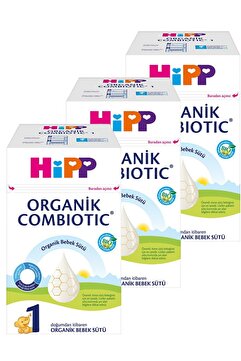 Hipp 1 Organik Bebek Sütü Combiotic 800 gr X 3 Adet