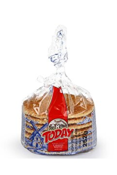 Elvan Today Caramel Waffle Torbacık Poşet 252 Gr. (1Adet)