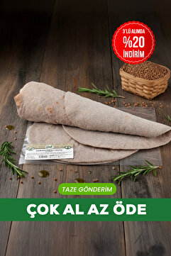 EBRULİ DOĞAL BAKKAL by beys Glutensiz Vegan Karabuğday Lavaş (2 ADET)