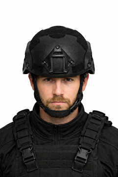 KORDAK Siyah Airsoft Tactical Kask