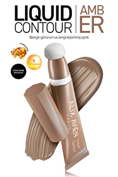 Alix Avien Yaşlanma Karşıtı E Vitaminli Nemlendiren Kremsi Likit Kontür - Liquid Contour 101 Amber