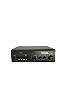 Notel NO-TEL NOT-M80 80W BLUETOOTH ve USB’li KOMPAKT MİKSER AMPLİFİKATÖR (100V Trafolu Sistem)