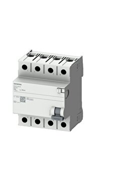 Siemens A TİPİ HATA AKIMI KORUMA ANAHTARI-FI (KAÇAK AKIM KORUMA RÖLESİ) 40A; 400V; 30mA; 3P+N