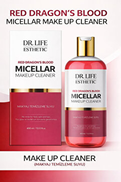 NIALS DR LIFE ESTHETIC Red Dragon’s Blood Micellar Gözenek Sıkılaştırıcı Makyaj Temizleme Suyu 400ml