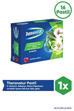 theranatur Ahududu Aromalı 16 Pastil