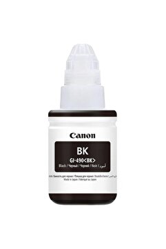 Canon GI-490 (BK) Siyah 135ml Orjinal Mürekkep (G1400-G2400-G3400-G3415)
