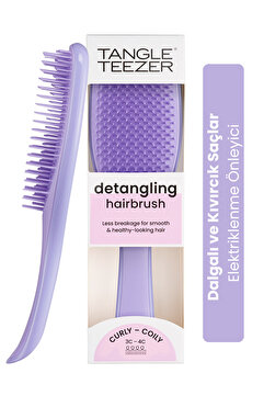 Tangle Teezer The Ultimate Detangler Naturally Curly Eletriklenme Önleyici Saç Fırçası-Tarak (Dalgalı Saçlar)