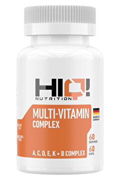 HIQ Nutrition HIQ MULTI-VITAMIN COMPLEX 60 Kapsül