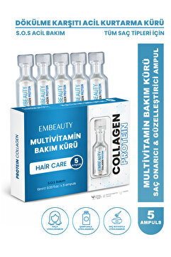 Embeauty Dökülme Karşıtı Şok Bakım & Saç Vitamini 5li Ampul
