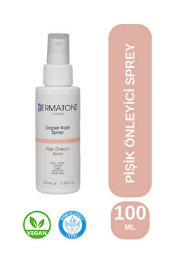 DERMATONE Diaper Rash Spray | Pişik Önleyici Sprey | B5 Vitamini Ve Hindistan Cevizi Yağ Içeren