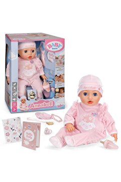 BABY born Annabell 43 Cm Fonksiyonlu Sesli Bebek 10+ İşlevli Aksesuar Setli