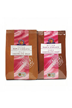 Altınmarka Sütlü Damla 1Kg ve Bitter Damla 1Kg.