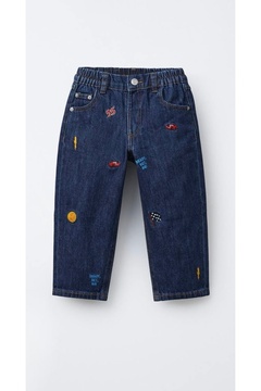 daisydolly Erkek Çocuk Çıtçıt Kapamalı Denim Jean