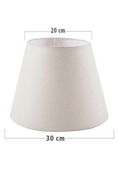 EvLight 30luk Konik Şapka / Beyaz
