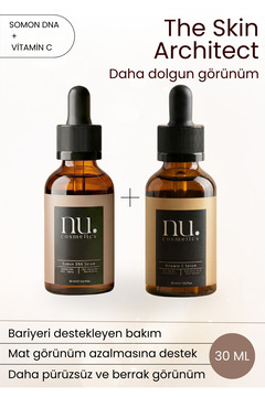 NU Cosmetics Somon DNA + Vitamin C Serum Seti 30 ml + 30 ml