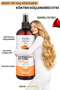 True Bee Daily Dream Series | Yoğun Güçlendirme Ve Onarım Etkili Pumpkin Tonik 250 ml